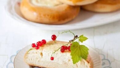 مواد لازم و آموزش نان شیرینی واتروشکا خانگی (مرحله به مرحله)