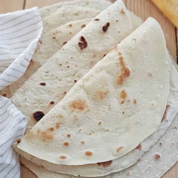 مواد لازم و آموزش نان لواش برای 2 یا 4 یا 6 نفر | تناسب ساده