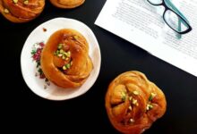 مواد لازم و آموزش نان هل پسته خانگی (مرحله به مرحله)
