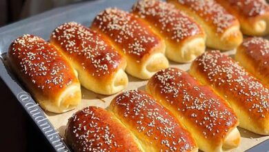 مواد لازم و آموزش نان پنبه ای پنیری خانگی (مرحله به مرحله)