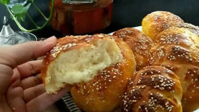 مواد لازم و آموزش نان پوآچا رمضان خانگی (مرحله به مرحله)