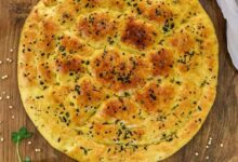 مواد لازم و آموزش نان پیاز داغ خانگی (مرحله به مرحله)