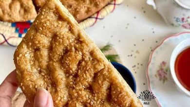 مواد لازم و آموزش نان گرده بوشهری خانگی (مرحله به مرحله)