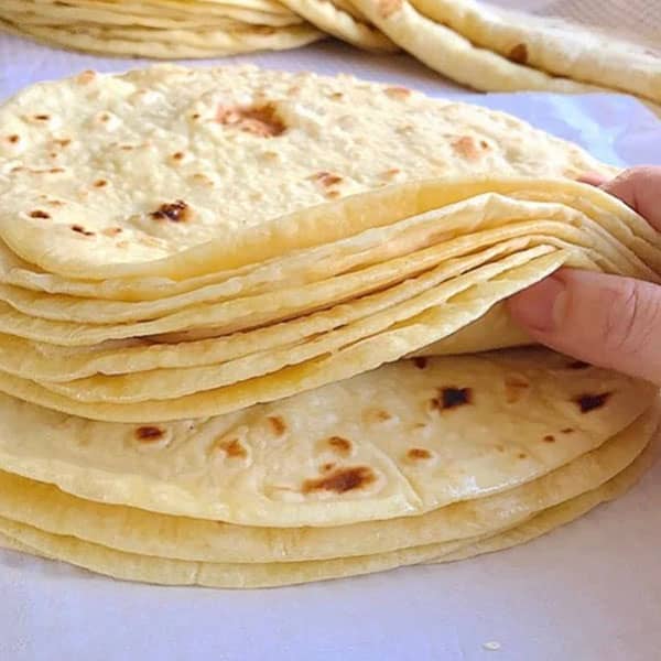 مواد لازم و آموزش نان گوزلمه با آرد ذرت برای 2 یا 4 یا 6 نفر | تناسب ساده مواد لازم و آموزش نان گوزلمه با آرد ذرت برای 2 یا 4 یا 6 نفر | تناسب ساده