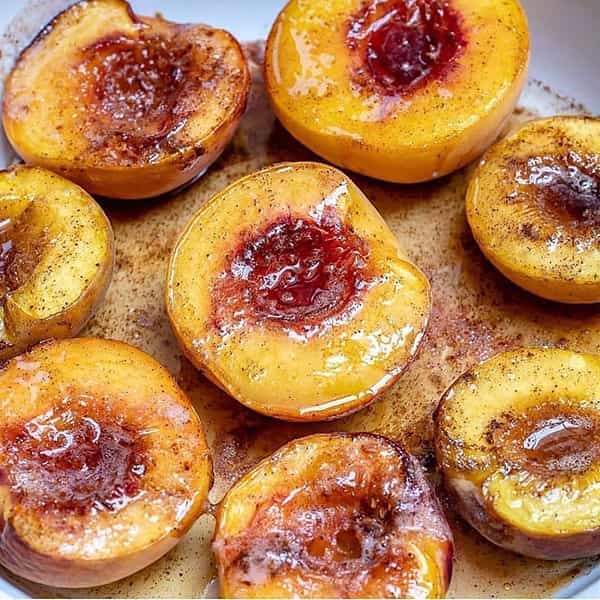 مواد لازم و آموزش هلو بو داده عسلی خانگی (مرحله به مرحله)