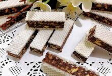 مواد لازم و آموزش ویفر موکا خانگی (مرحله به مرحله)
