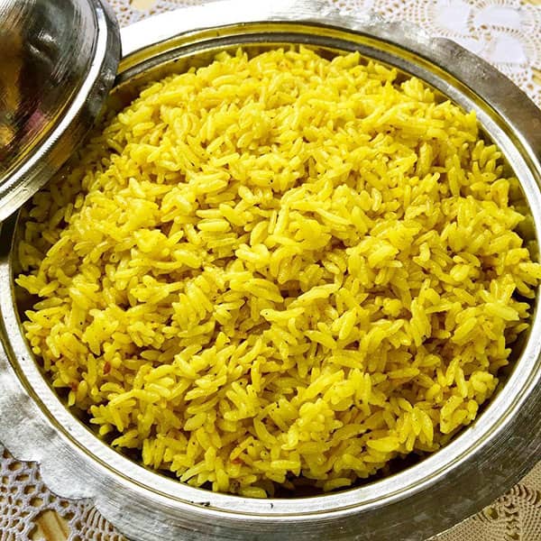 مواد لازم و آموزش پلو زردچوبه برای 2 یا 4 یا 6 نفر | تناسب ساده مواد لازم و آموزش پلو زردچوبه برای 2 یا 4 یا 6 نفر | تناسب ساده