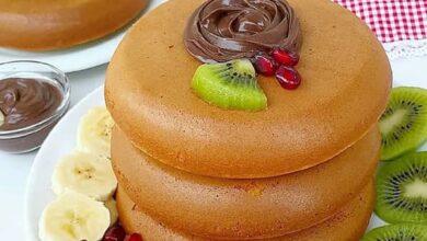مواد لازم و آموزش پنکیک ژاپنی خانگی (مرحله به مرحله)