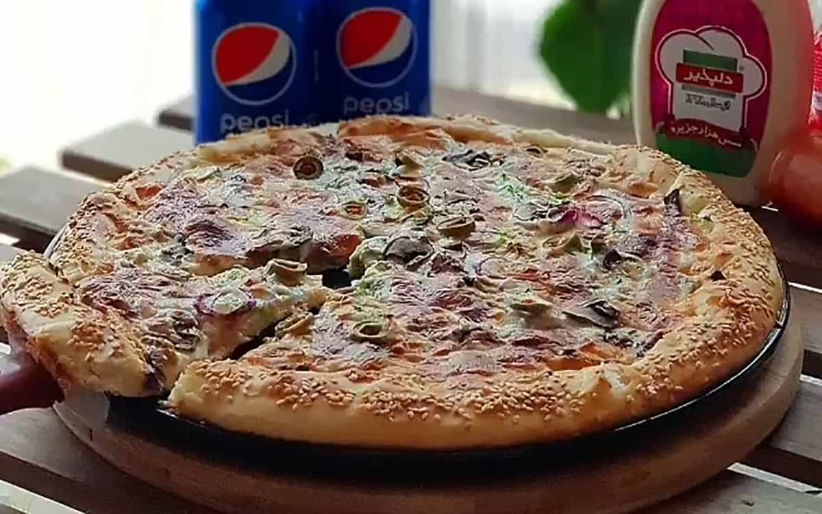 مواد لازم و آموزش پیتزا استیک برای 2 یا 4 یا 6 نفر | تناسب ساده