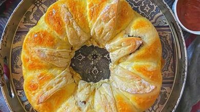 مواد لازم و آموزش پیراشکی گل خانگی (مرحله به مرحله)