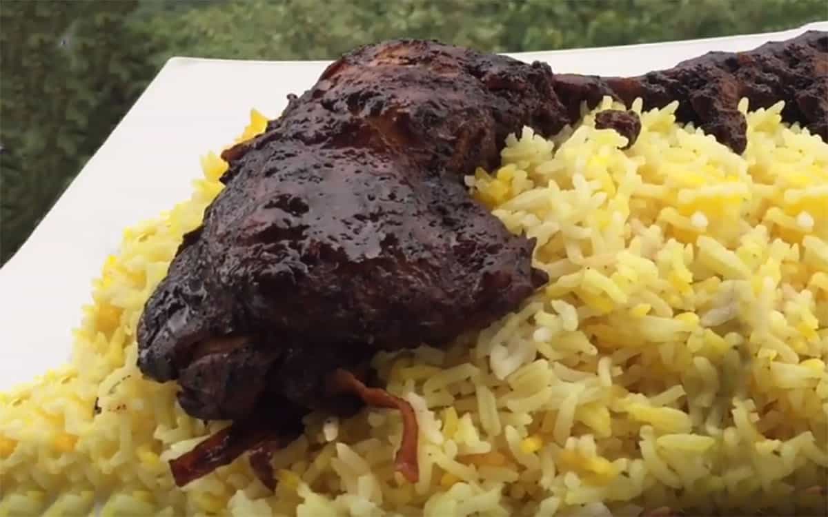 مواد لازم و آموزش چلو مرغ با رب ازگیل برای 2 یا 4 یا 6 نفر | تناسب ساده