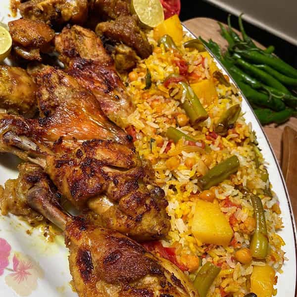 مواد لازم و آموزش کاری پلو با سبزیجات برای 2 یا 4 یا 6 نفر | تناسب ساده مواد لازم و آموزش کاری پلو با سبزیجات برای 2 یا 4 یا 6 نفر | تناسب ساده
