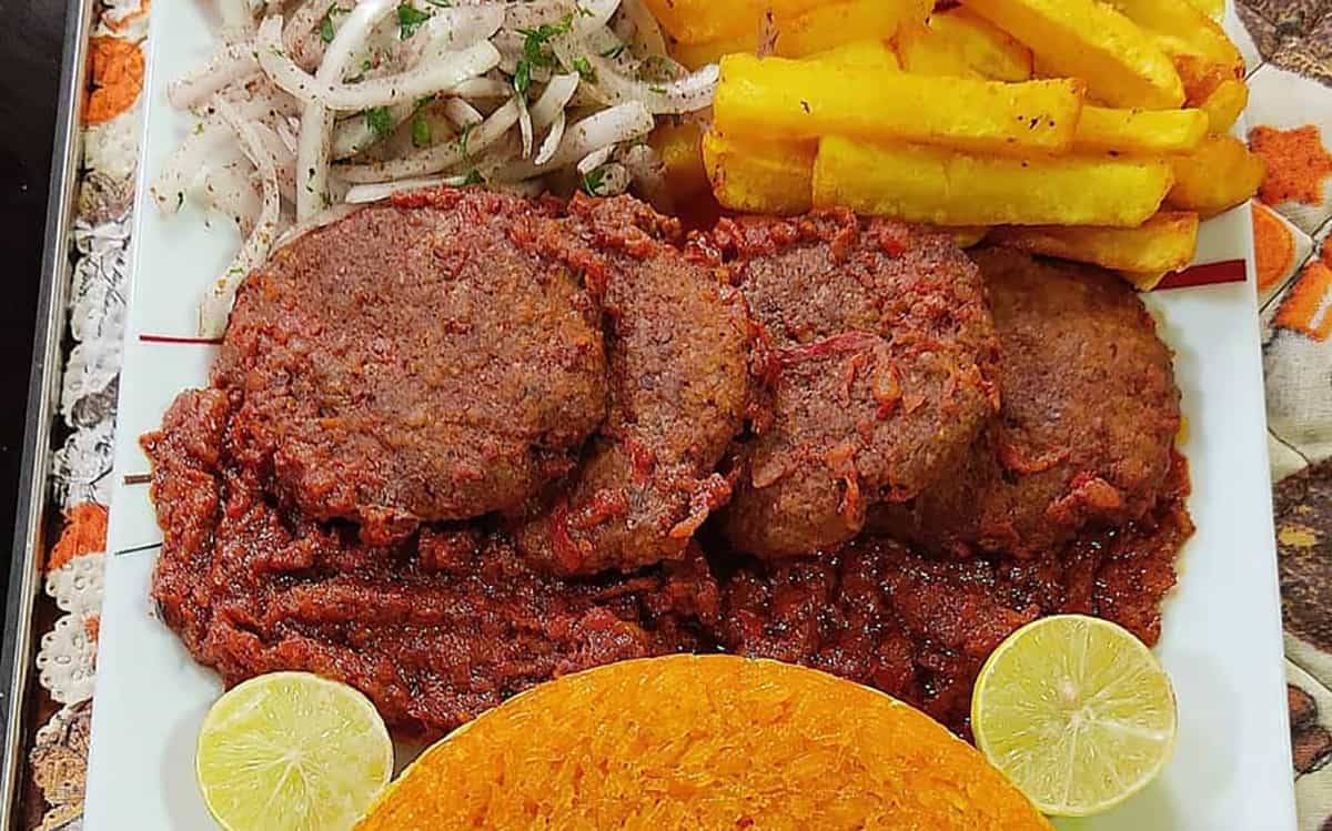 مواد لازم و آموزش کباب تابه ای ترکیه ای برای 2 یا 4 یا 6 نفر | تناسب ساده مواد لازم و آموزش کباب تابه ای ترکیه ای برای 2 یا 4 یا 6 نفر | تناسب ساده