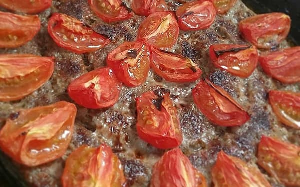 مواد لازم و آموزش کباب تابه ای در فر خانگی (مرحله به مرحله)