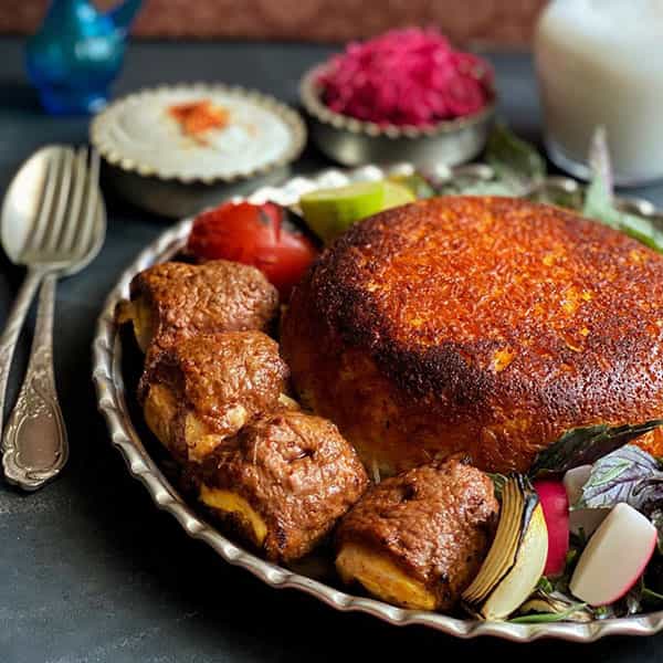 مواد لازم و آموزش کباب درباری برای 2 یا 4 یا 6 نفر | تناسب ساده