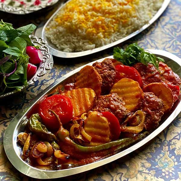 مواد لازم و آموزش کباب مشهدی برای 2 یا 4 یا 6 نفر | تناسب ساده