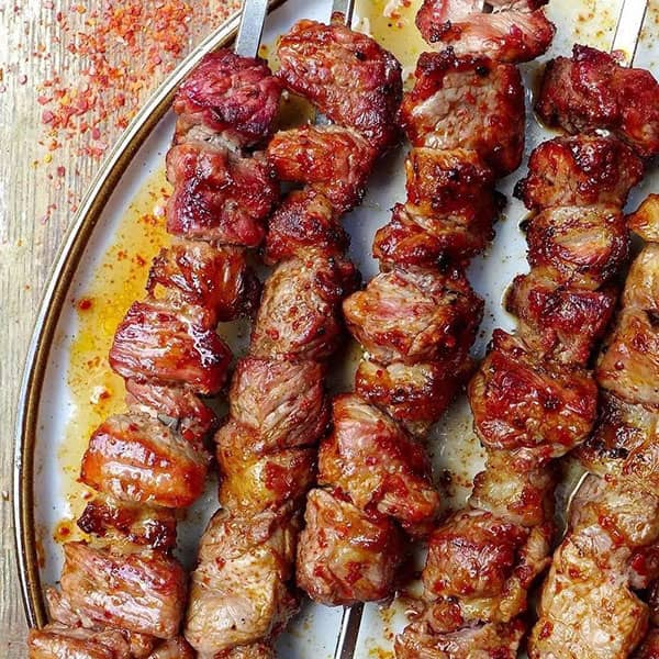 مواد لازم و آموزش کباب چنجه چینی برای 2 یا 4 یا 6 نفر | تناسب ساده مواد لازم و آموزش کباب چنجه چینی برای 2 یا 4 یا 6 نفر | تناسب ساده