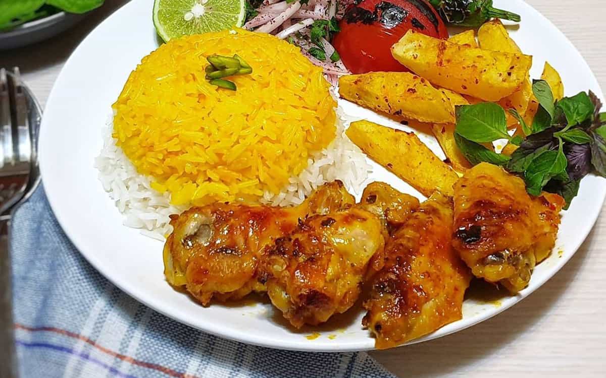 مواد لازم و آموزش کتف و بال کبابی در فر برای 2 یا 4 یا 6 نفر | تناسب ساده مواد لازم و آموزش کتف و بال کبابی در فر برای 2 یا 4 یا 6 نفر | تناسب ساده