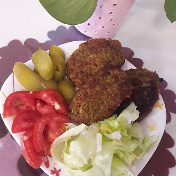 مواد لازم و آموزش کتلت عدس برای 2 یا 4 یا 6 نفر | تناسب ساده
