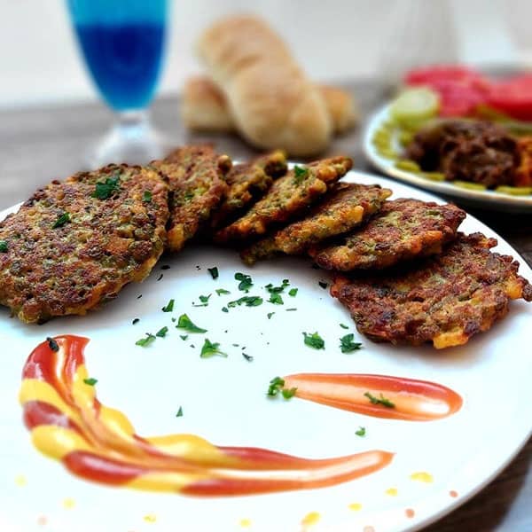 مواد لازم و آموزش کتلت لوبیا سبز برای 2 یا 4 یا 6 نفر | تناسب ساده