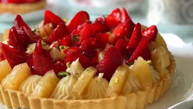 مواد لازم و آموزش کراست تارت خانگی (مرحله به مرحله)