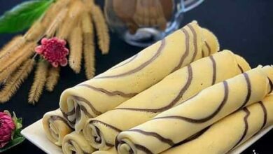 مواد لازم و آموزش کرپ دو رنگ زبرا خانگی (مرحله به مرحله)