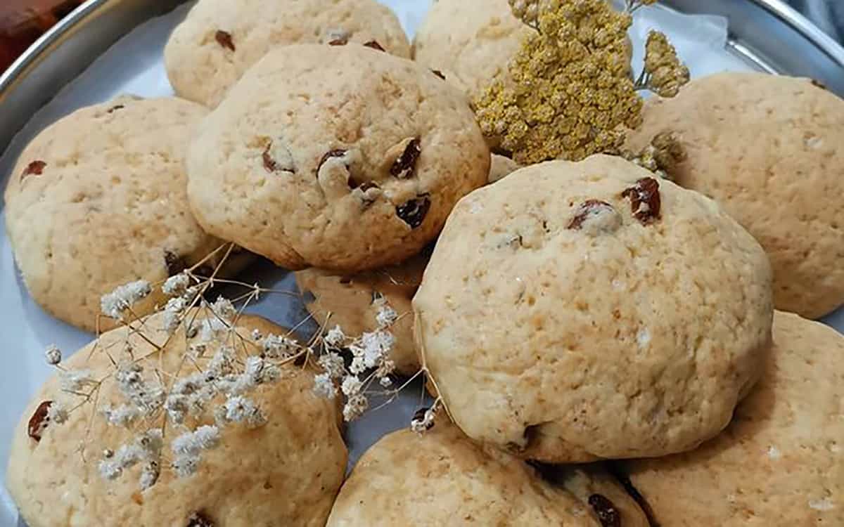 مواد لازم و آموزش کلوچه تابه ای خانگی (مرحله به مرحله) مواد لازم و آموزش کلوچه تابه ای خانگی (مرحله به مرحله)