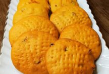 مواد لازم و آموزش کلوچه زعفرانی خانگی (مرحله به مرحله)