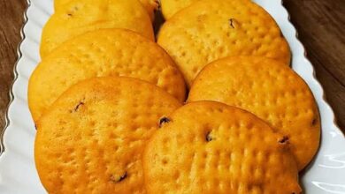 مواد لازم و آموزش کلوچه زعفرانی خانگی (مرحله به مرحله)