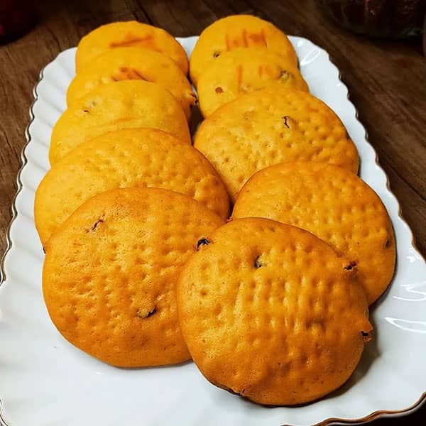 مواد لازم و آموزش کلوچه زعفرانی خانگی (مرحله به مرحله)