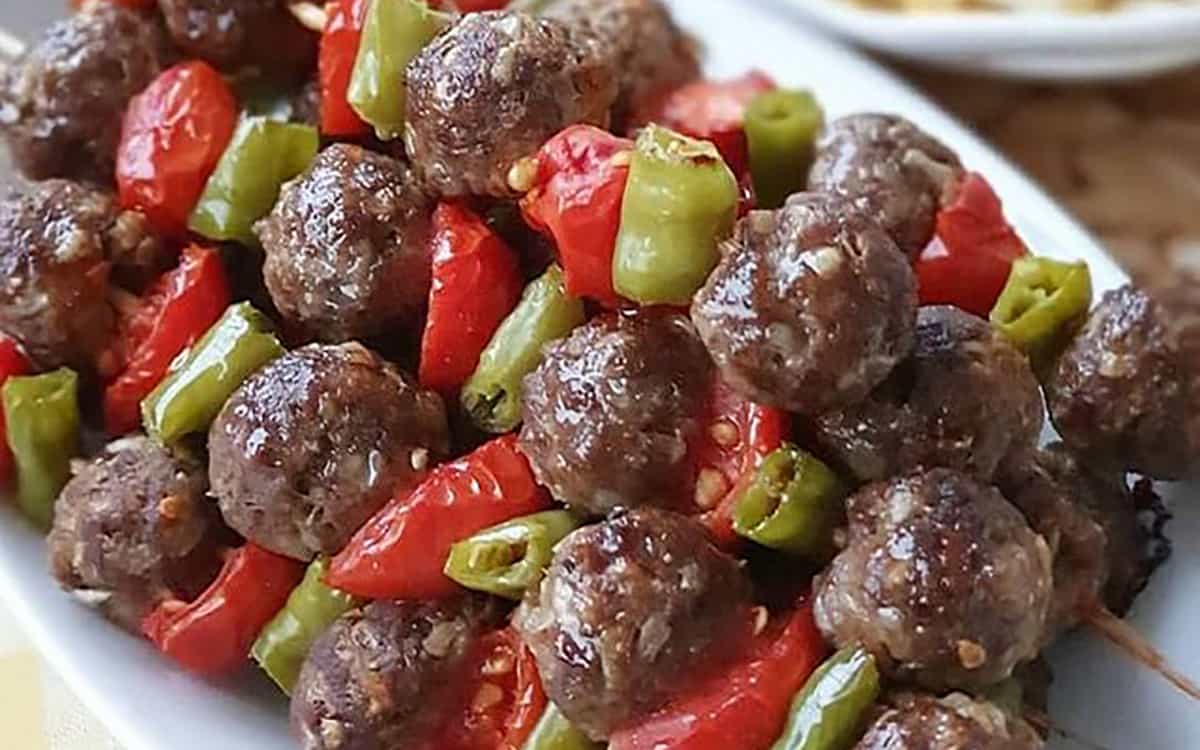 مواد لازم و آموزش کوفته سیخی برای 2 یا 4 یا 6 نفر | تناسب ساده مواد لازم و آموزش کوفته سیخی برای 2 یا 4 یا 6 نفر | تناسب ساده