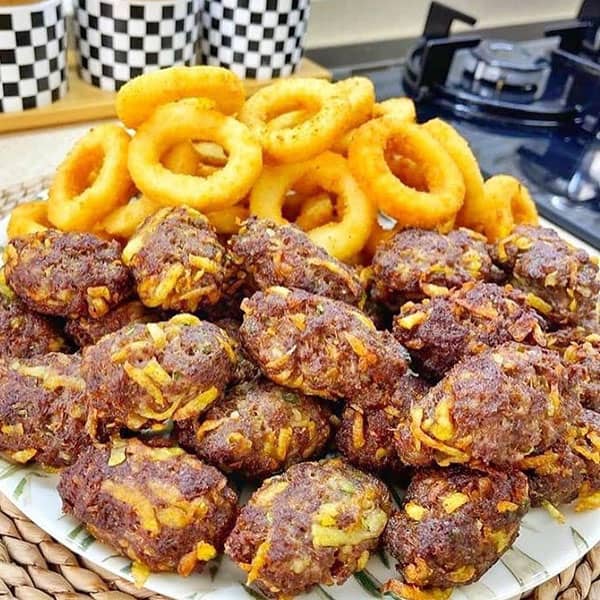 مواد لازم و آموزش کوفته پیاز برای 2 یا 4 یا 6 نفر | تناسب ساده
