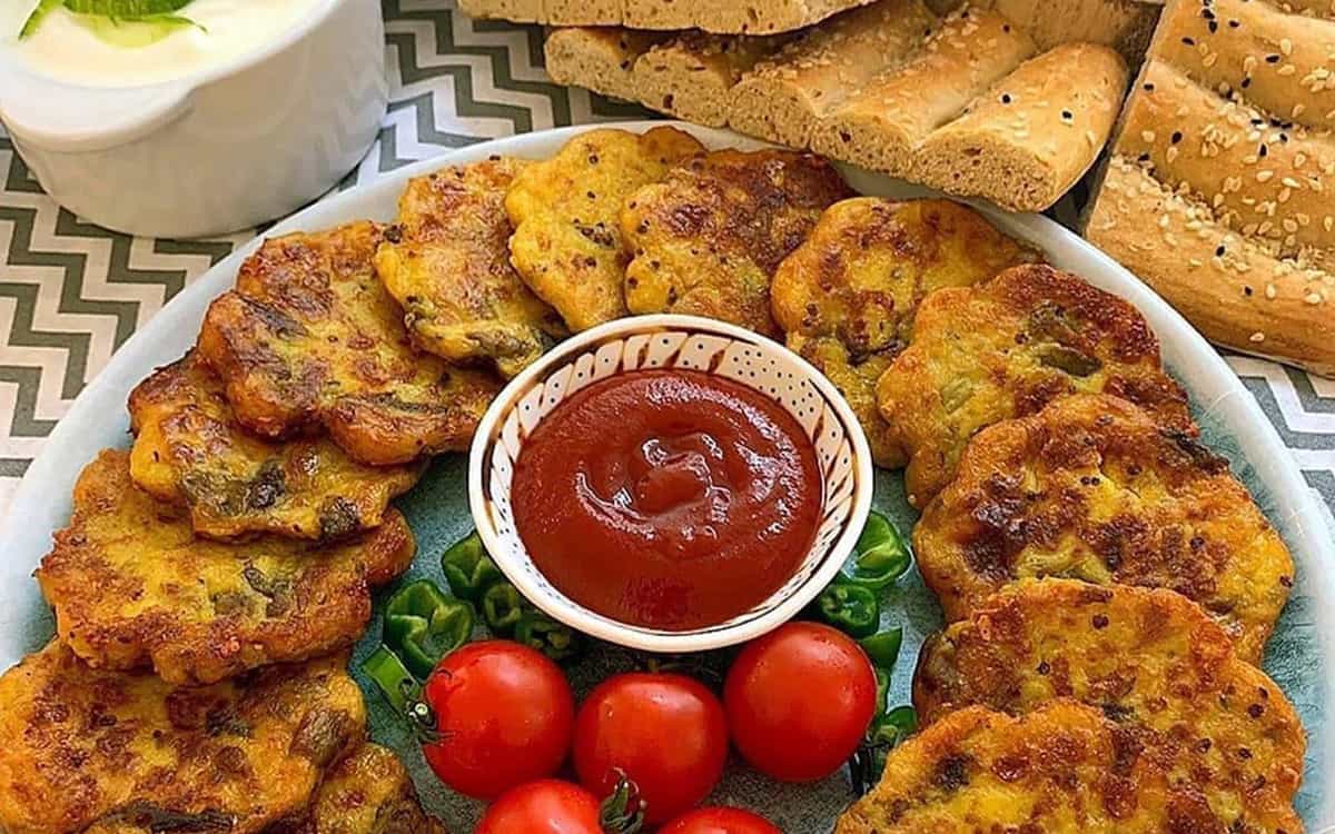 مواد لازم و آموزش کوکو بادمجان پنیری برای 2 یا 4 یا 6 نفر | تناسب ساده