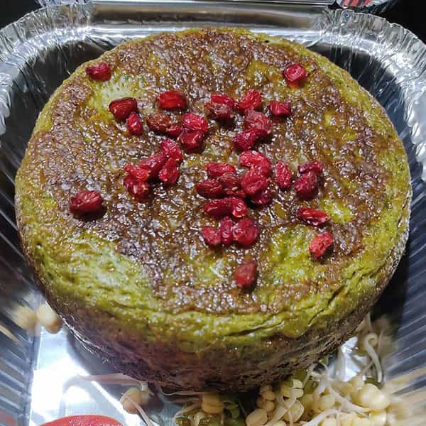 مواد لازم و آموزش کوکو سبزی در فر برای 2 یا 4 یا 6 نفر | تناسب ساده