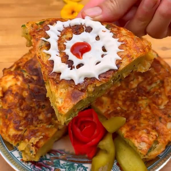 مواد لازم و آموزش کوکوی نان برای 2 یا 4 یا 6 نفر | تناسب ساده مواد لازم و آموزش کوکوی نان برای 2 یا 4 یا 6 نفر | تناسب ساده