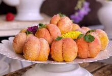 مواد لازم و آموزش کوکی هلویی خانگی (مرحله به مرحله)