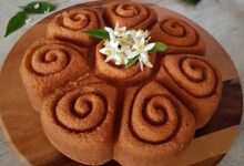 مواد لازم و آموزش کیک بهار نارنج خانگی (مرحله به مرحله)