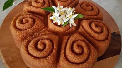 مواد لازم و آموزش کیک بهار نارنج خانگی (مرحله به مرحله)