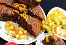 مواد لازم و آموزش کیک تایگر خانگی (مرحله به مرحله)