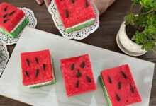 مواد لازم و آموزش کیک تر یلدایی خانگی (مرحله به مرحله)