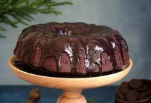 مواد لازم و آموزش کیک شکلاتی یک تخم مرغی خانگی (مرحله به مرحله)