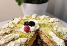 مواد لازم و آموزش کیک مربایی خانگی (مرحله به مرحله)