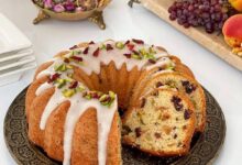 مواد لازم و آموزش کیک میوه خشک خانگی (مرحله به مرحله)