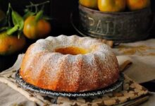 مواد لازم و آموزش کیک نارنگی اسپانیایی خانگی (مرحله به مرحله)