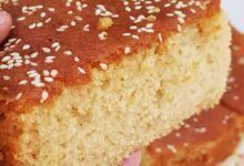 مواد لازم و آموزش کیک نخودچی خانگی (مرحله به مرحله)