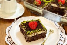 مواد لازم و آموزش کیک پودینگ خانگی (مرحله به مرحله)