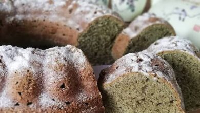 مواد لازم و آموزش کیک چای سبز خانگی (مرحله به مرحله)