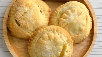 مواد لازم و آموزش گلت سیب خانگی (مرحله به مرحله)