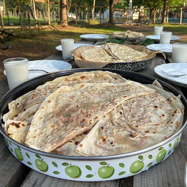 مواد لازم و آموزش گوزلمه سبزیجات برای 2 یا 4 یا 6 نفر | تناسب ساده مواد لازم و آموزش گوزلمه سبزیجات برای 2 یا 4 یا 6 نفر | تناسب ساده