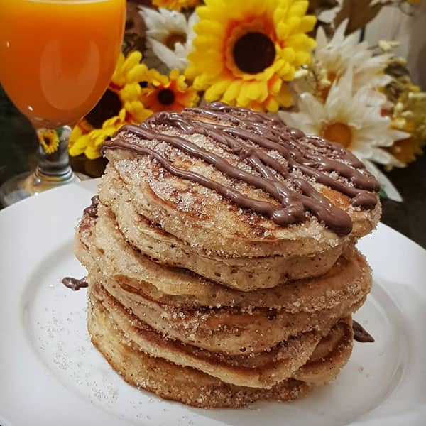 مواد لازم و آموزش پنکیک چورو خانگی (مرحله به مرحله)